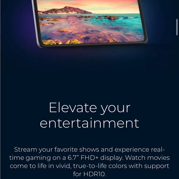 📱Motorola One 5G UW ACE 64 GB Volcanic Grey NEW IN BOX 🎁 - Picture 15 of 16